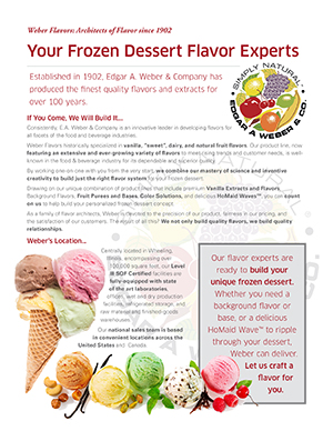 Frozen Desserts Bulletin 2021