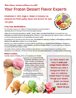 Frozen Desserts Bulletin 2022