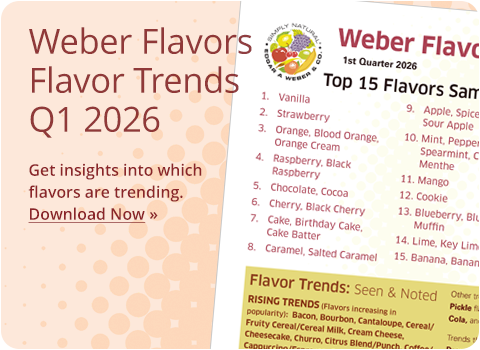 First Quarter Flavor Trends