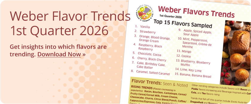 First Quarter Flavor Trends
