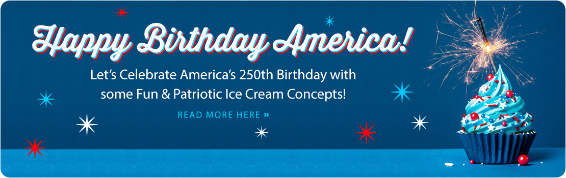 Patriotic Ice Cream Concepts for America's 250th