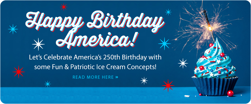 Patriotic Ice Cream Concepts for America's 250th