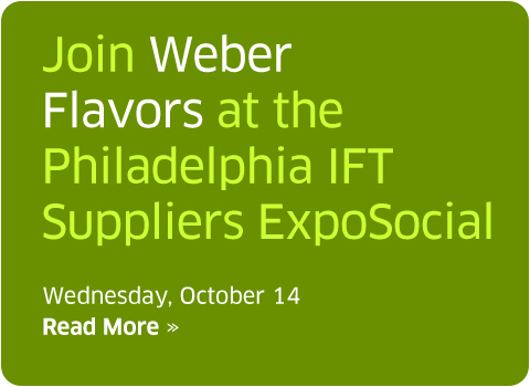 Weber Flavors at the Philadelphia IFT